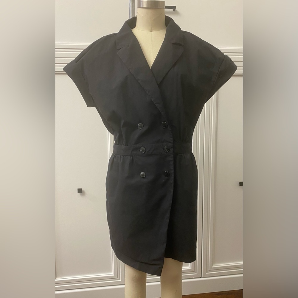 ANTHROPOLOGY- MAEVE: short sleeve blazer romper. Size XL. - Picture 2 of 3
